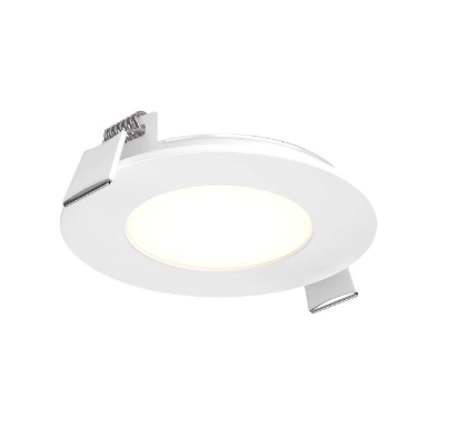 DALS Lighting 2003-WH 3" LED Flat Panel Light - 6W, 3000K , 400lm