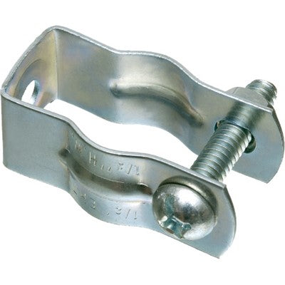 Arlignton 2040 #4 1-1/2" Conduit Hanger w/ Bolt & Nut, Steel Finish