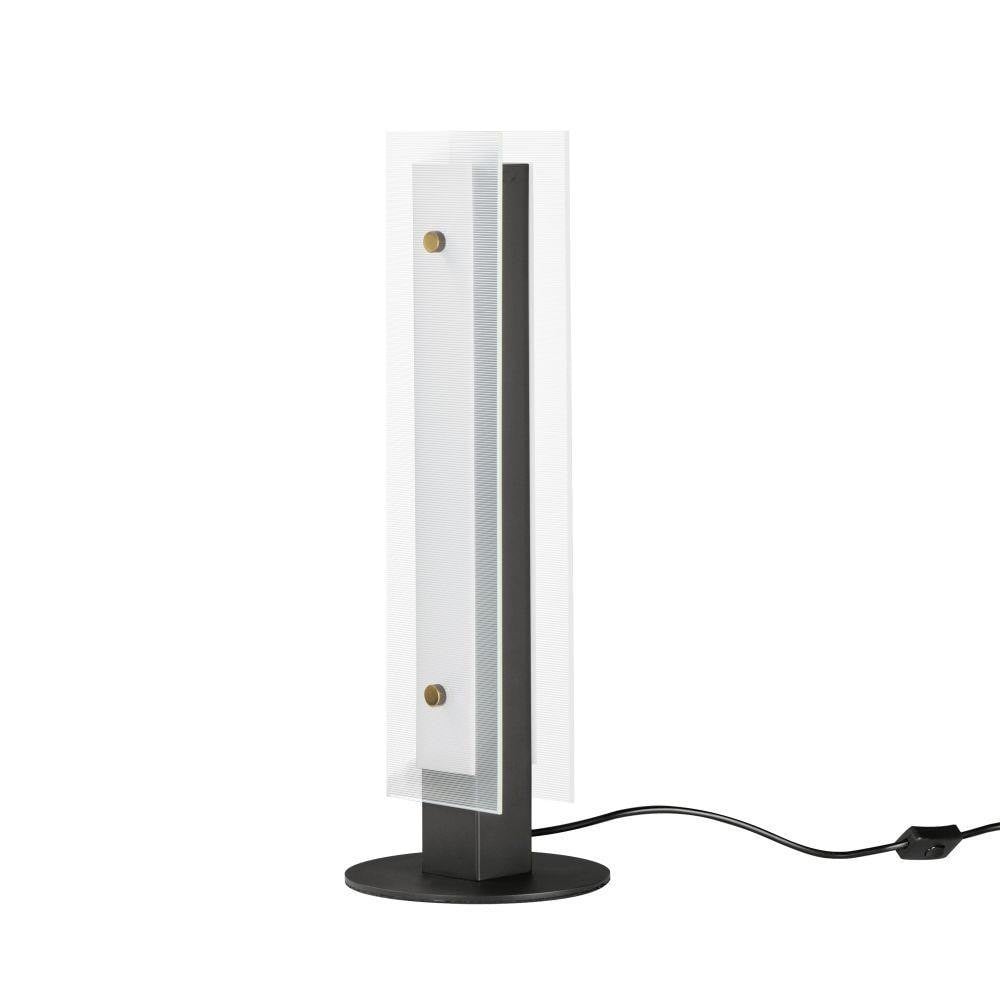 Maxim Lighting 21197CRBKNAB Spectre 1 Light 22.25 inch Matte Black Table Lamp - Front View
