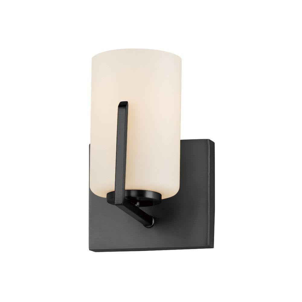 Maxim Lighting 21281SWBK Dart 1 Light 7.75 inch Matte Black Wall Sconce