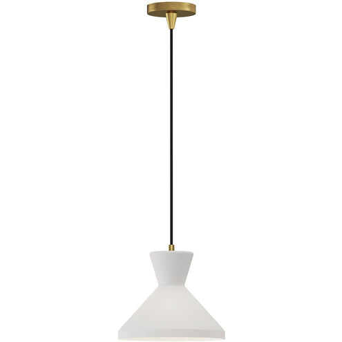 Alora Mood PD473710AGOP Betty 1 Light 10.25 inch Aged Gold Pendant Ceiling Light