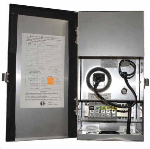 Universal Lighting Systems MTM300SS Multi Tap 300W Low Voltage Landscape Transformer, 12-15 Volts, Professional Grade