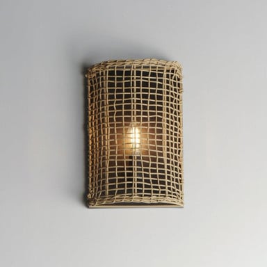 Maxim Lighting 22471NAANB Cestino 1 Light Natural Antique Bronze Wall Sconce - Side View