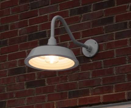 Gama Sonic 224BM50844 Cottage Solar Barn Wall Light