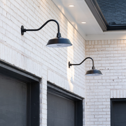 Gama Sonic 224BP3M50044 Cottage Solar Barn Wall Light - 3 Pack