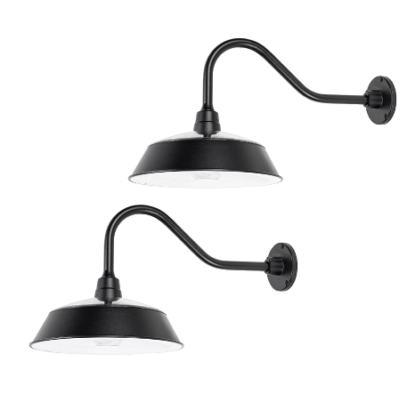 Gama Sonic 224BP2M50044 Cottage Solar Barn Wall Light - 2 Pack