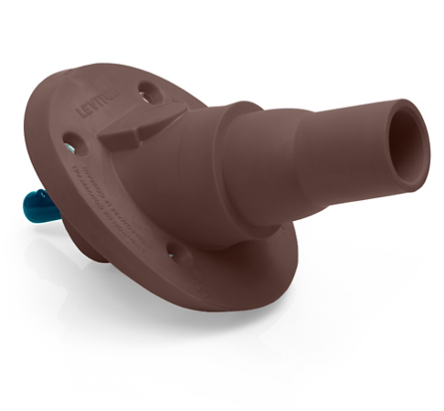 Leviton 22R24-SH 22 Series Female Receptacle, 30-Degree, 250-777 MCM, 1" Threaded Stud