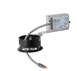 ELCO Lighting E4LRU20D2-EM3 4" Remodel Frame with Driver & Battery Backup, Voltage 120/277V, Lumens 2000lm, Dimming Triac/ELV/0-10V, Gen 2