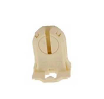 Leviton 23661-SNP Fluorescent lampholder, T8/T12 (G13 base) shunted, medium bi-pin, turn-type with lamp lock, medium height, (23MM) lamp center 660W-600V. UL and CSA, snap-in with no post mounted, bottom load. COF white.