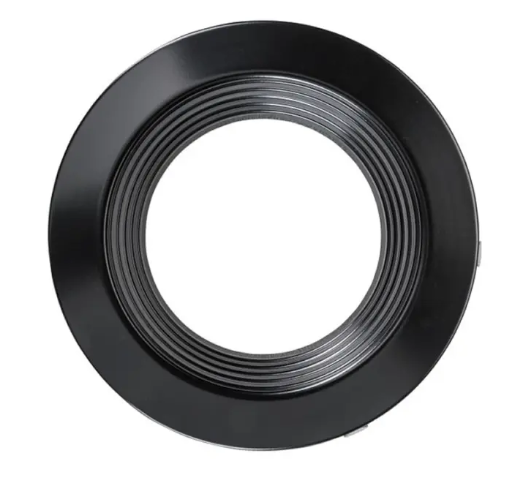 Keystone KT-RDLED-6A-MB-TRIM Interchangeable Trim for 6" Advanta Integrated Driver LED Downlights, Matte Black