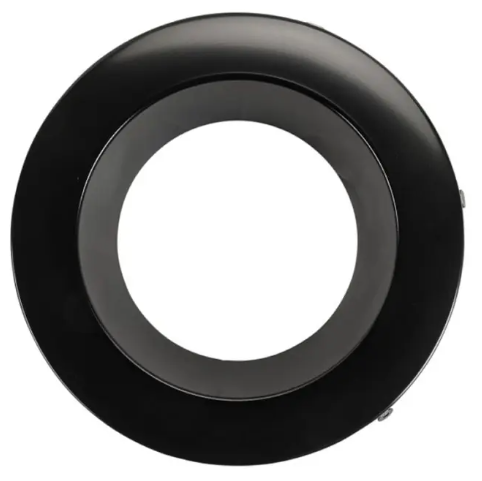 Keystone KT-RDLED-6B-MB-TRIM Interchangeable Trim for 6" Advanta Remote Driver LED Downlights, Matte Black