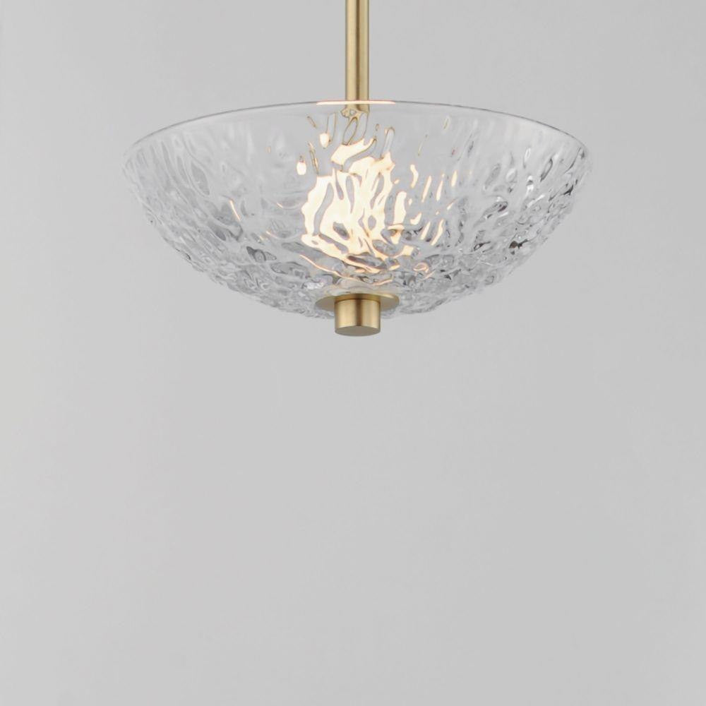 Maxim Lighting 24981TCSBR Metropolis Satin Brass Pendant - Underside Detail
