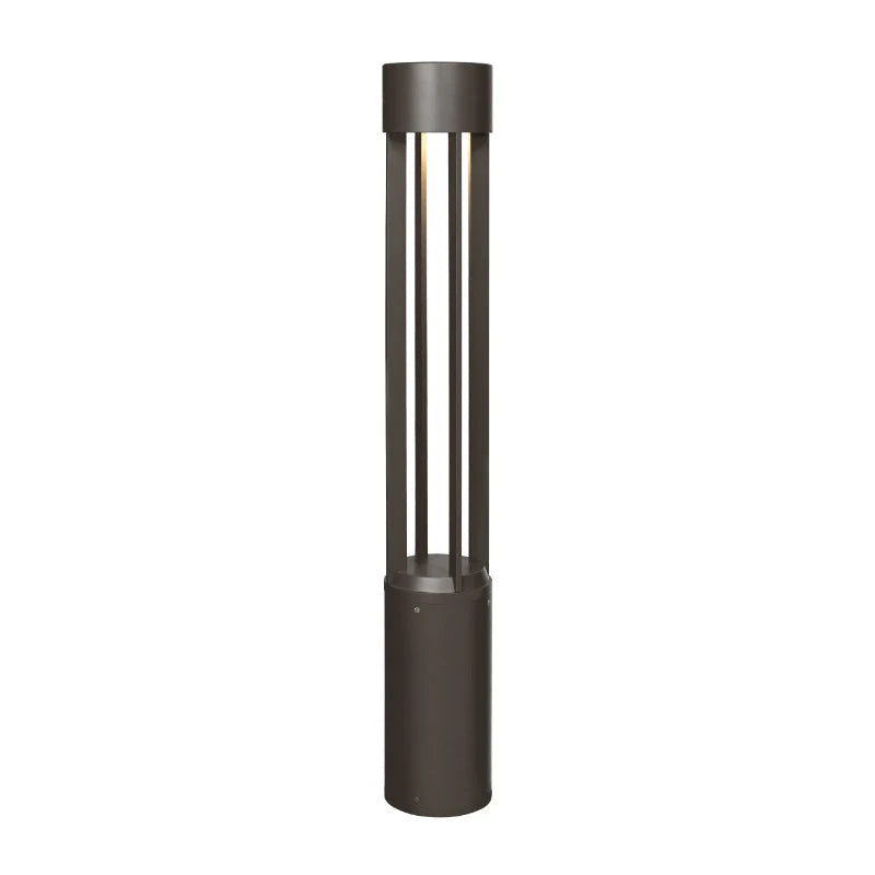 Visual Comfort Architectural 700OBTUR8404240CZ12S Turbo 42" 15W 4000K LED Outdoor Bollard Bronze, 40° Wide Beam