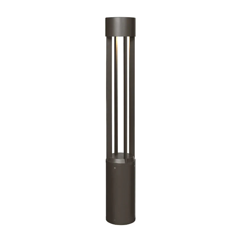 Visual Comfort Architectural 700OBTUR8404240CZUNVSPCLF Turbo 42" 26W, 4000K LED Outdoor Bollard Bronze, 40° Wide Beam, Button Photocontrol & In-Line Fuse