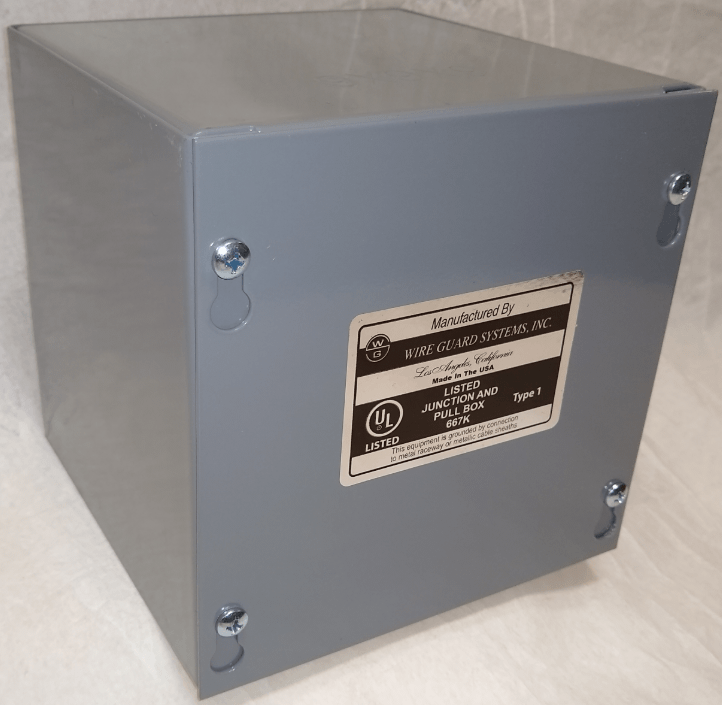 Wire Guard Systems 686SCE 6x8x6 Nema Type 1 Screw Cover Enclosure