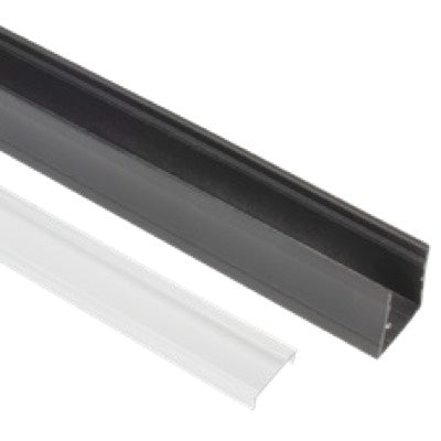 American Lighting SFLEX-SW-CHAN-4 48" Aluminum Channel with Lens for Senik Flex LED Tape Light