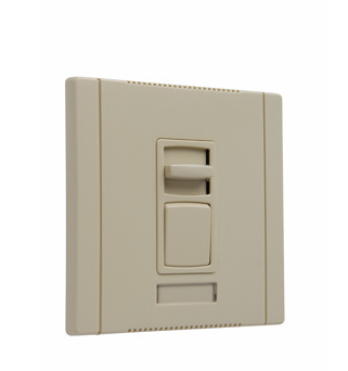 Wattstopper CDFB163PI Titan Series Fluorescent 2-Wire Slide Dimmer with Preset, Single-Pole, 3-Way, 16A, Ivory