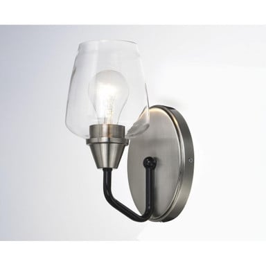 Maxim Lighting 26121CLBZAB Goblet 1 Light Wall Sconce Side Detail