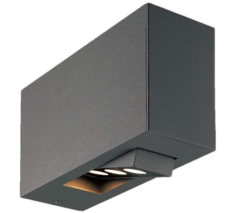 Eurofase Lighting 28280-026 Oscar LED 5 inch Graphite Grey Outdoor Wall Mount