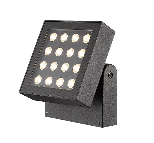 Eurofase Lighting 28288-022 Bravo LED 6 inch Graphite Grey Outdoor Wall Mount