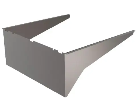 Keystone KT-ALED-GS-L2-KIT Reversible Glare Shield for Area Lights, Large Housing, Bronze