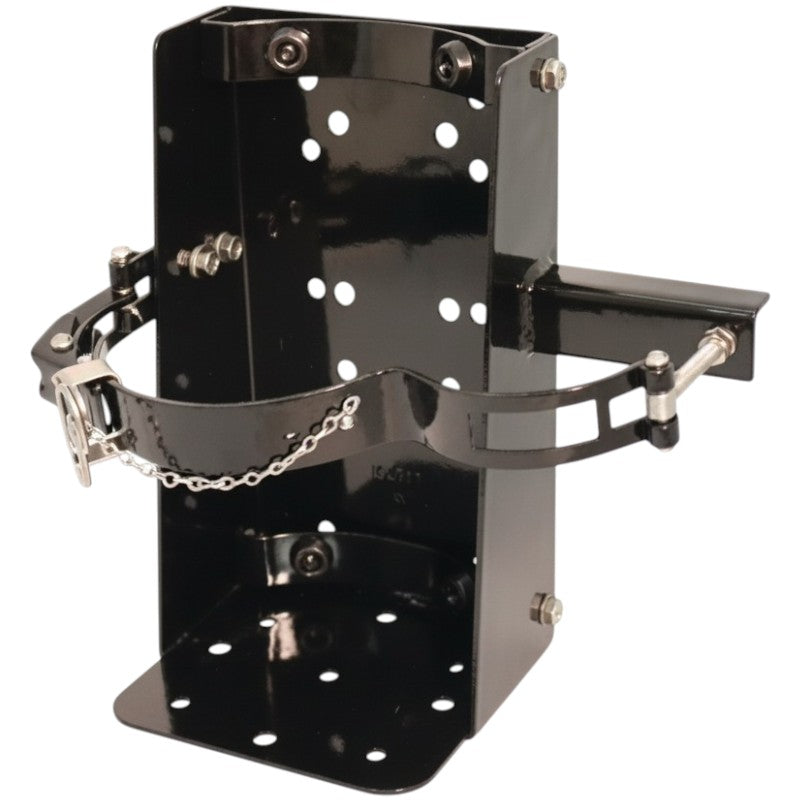 Kidde 2905011 Metal Single Strap Bracket with Base Plate for Fire Extinguishers - Finish: Durable corrosion-resistant coating