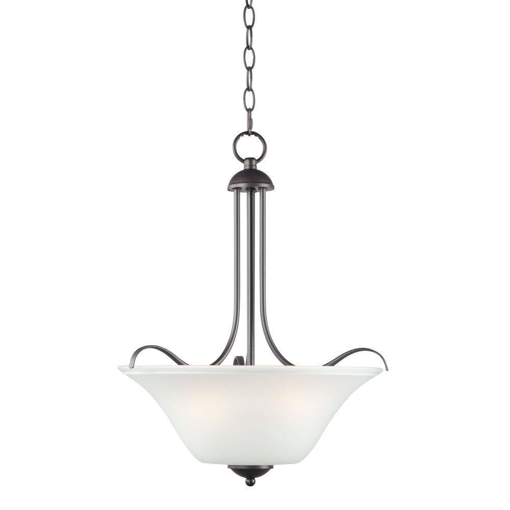 Maxim Lighting 12070FTSN Vital 3 Light 16.5 Inch Satin Nickel Pendant Ceiling Light