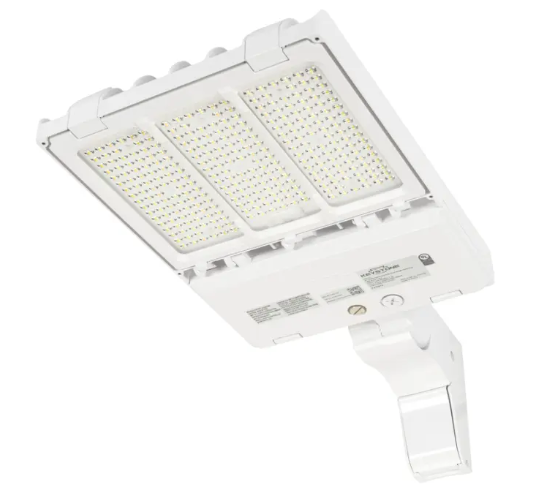 Keystone KT-ALED140PS-M2-OSB-PMA-8CSB-VDIM-P-W XFit OpticSwap LED Area Light, Pole Mount, Type III, IV + V Included, Selectable Wattage 140W, 100W, 70W, Multi-Color Temperature, Voltage 120-277V, White