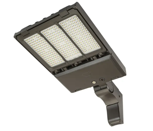Keystone KT-ALED140PS-M2-OSB-PMA-8CSB-VDIM-P XFit OpticSwap LED Area Light, Pole Mount, Type III, IV + V Included, Selectable Wattage 140W, 100W, 70W, Multi-Color Temperature, Voltage 120-277V, Bronze