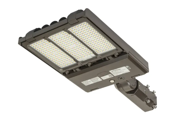 Keystone KT-ALED140PS-M2-OSB-SF-8CSB-VDIM-P XFit OpticSwap LED Area Light, Slipfitter Mount, Type III, IV + V Included, Selectable Wattage 140W, 100W, 70W, Multi-Color Temperature, Voltage 120-277V, Bronze