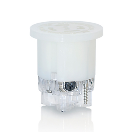 Leviton 29W76-IN 30 Amp, 480 Volt, NEMA L16-30P, 3P, 4W, Replacement Interior for Locking Connector, For use with Wetguard device only