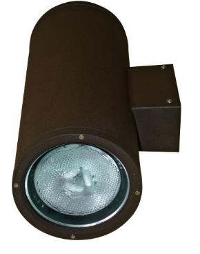 Dabmar Lighting DW3755-BZ Powder Coated Cast Aluminum UP/Down Light Wall Fixture, E26, No Bulb, Bronze Finish