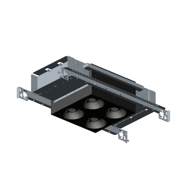 Visual Comfort Architectural EMOH22LLON120ELVW Element EMOH 2x2 48W LED Multiples Open Housing – Non-IC Airtight – 120V – Flangeless Ceiling Appearance – White Finish