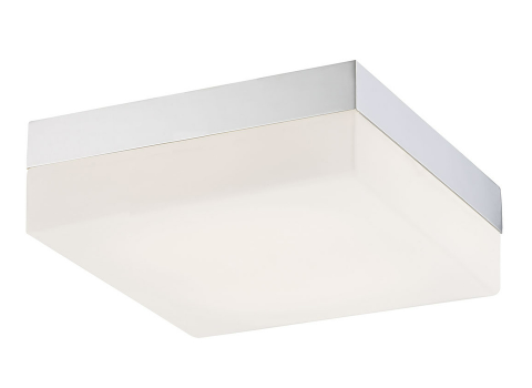 Eurofase Lighting 30154-018 Dixon LED 9 inch Chrome Flush Mount Ceiling Light, Large