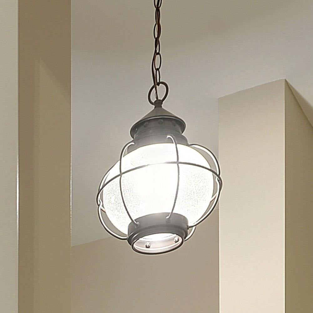 Maxim Lighting 30506CDOI Portsmouth Outdoor Pendant Illuminated Lifestyle Detail