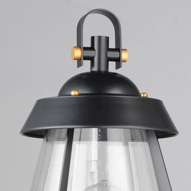 Maxim Lighting 30629CDBKAB Mariner Outdoor Post Mount - Top and Handle Detail