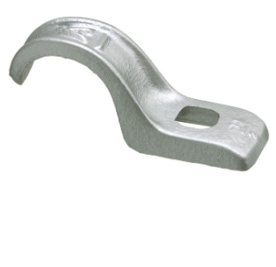 Arlington 3104 1-1/2" 1-Hole Malleable Strap