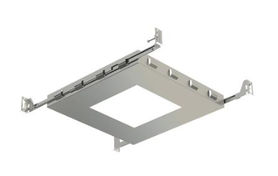 Eurofase Lighting 31051-019 4" Square New Construction Plate for Recessed Lights, 40W