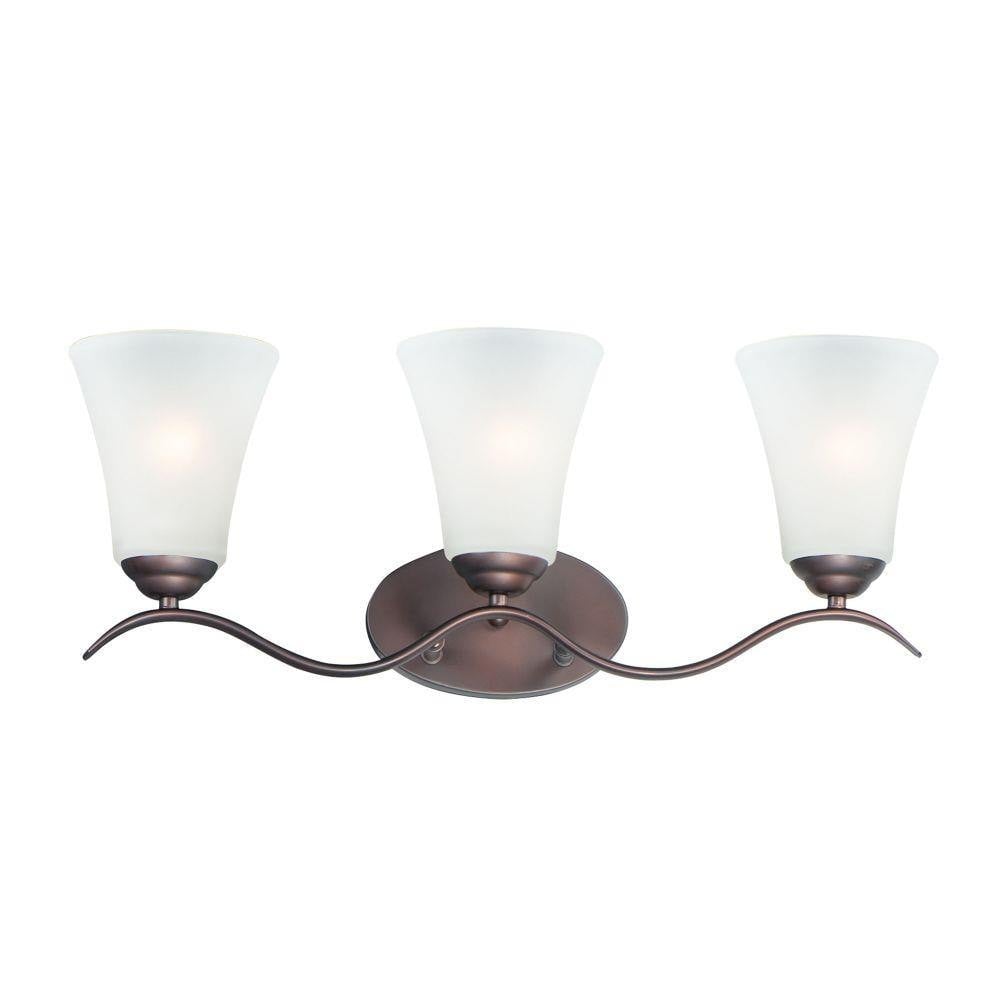 Maxim Lighting 12083FTPC Vital 3 Light 23.5 Inch Polished Chrome Bath Vanity Wall Light