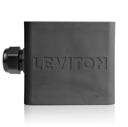 Leviton 3200-2E Two-Gang Portable Outlet Box, Standard Depth, Pendant Style