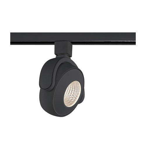 Eurofase Lighting 32360-30-01 20W Circular Track Head Light, 1400 lm, 120V, 3000K, Black Finish