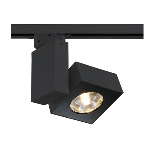 Eurofase Lighting 32983-35-3-01 Square Track Head Light, 2800 lm, 120V, CCT 3500K, Black Finish
