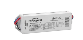 Keystone KTEB-240-1-TP /C-CP 2 x F34T12/F40T12, Voltage 120V, Normal Power Factor