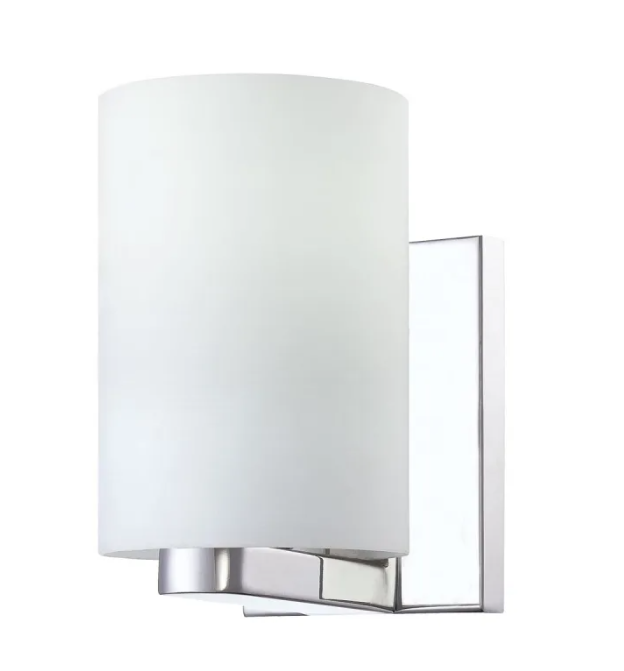 Eurofase Lighting 33230-016 Pilos LED 5 inch Chrome Wall Sconce Wall Light, Small
