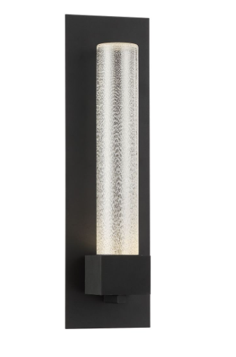 Eurofase Lighting 33689-012 Solato 18" Tall Led Outdoor Wall Sconce, Black Finish