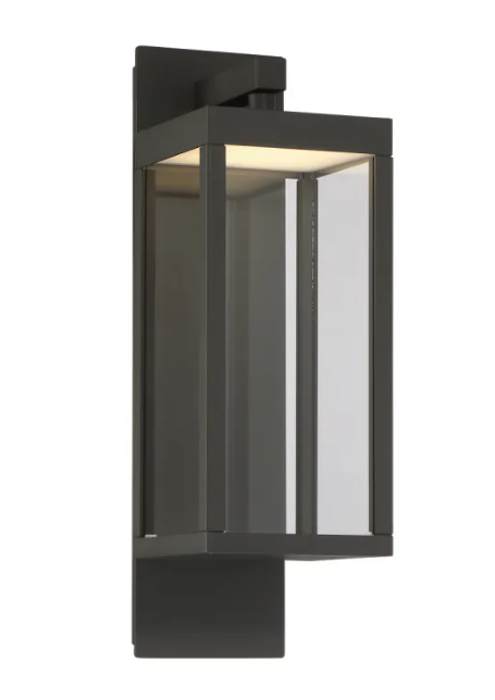 Eurofase Lighting 34125-014 Ontario LED 15 inch Graphite Grey Outdoor Wall Mount