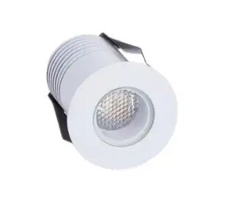 Eurofase Lighting 34771-01 3-in 1W Minilite LED Downlight, 60 lm, 12V, 3000K, Black Finish