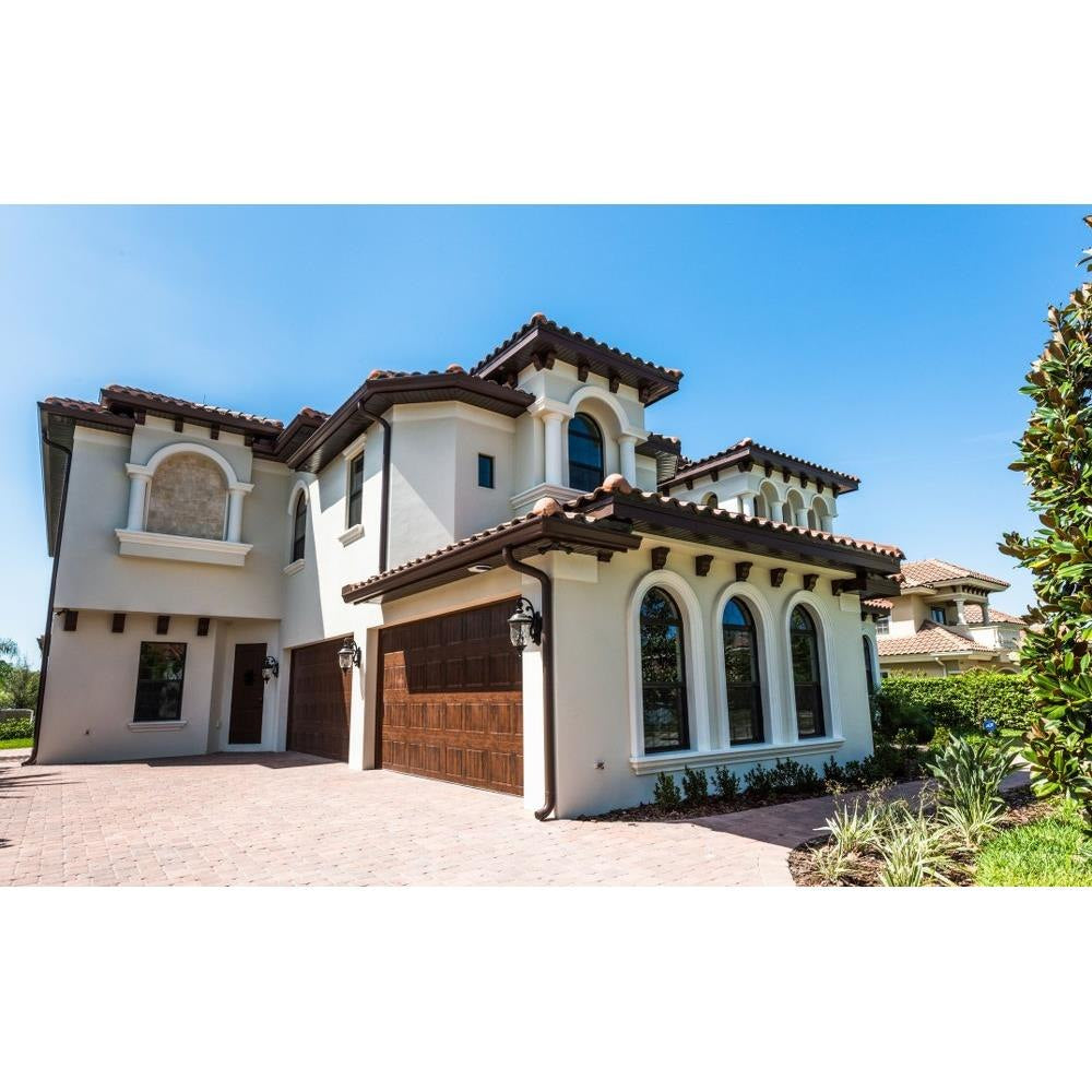 Maxim Lighting 3498WGOB Carriage House DC Outdoor Wall Lantern Installed on Home Exterior
