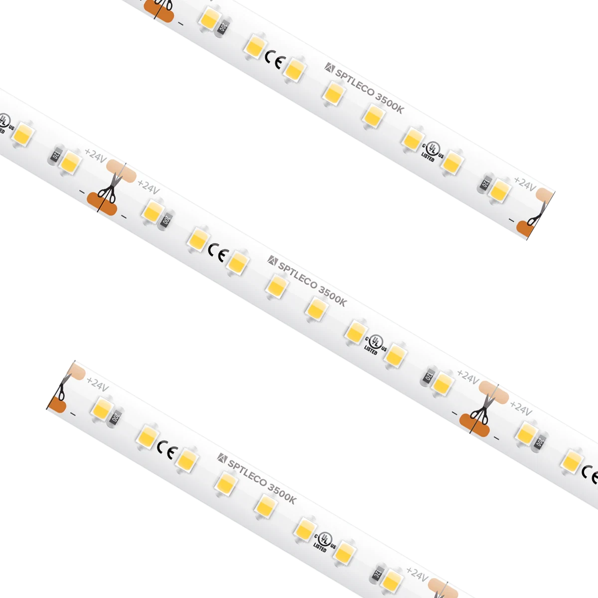 American Lighting SPTLECO-NW-CC Custom Cut Trulux Spec ECO LED Tape Light - 615Lm/FT - 3500K