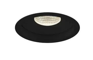Eurofase Lighting 35141-35-01 6-in 26W Amigo Downlight w/ Trim, Round, 120V-277V, 3500K, Black Finish